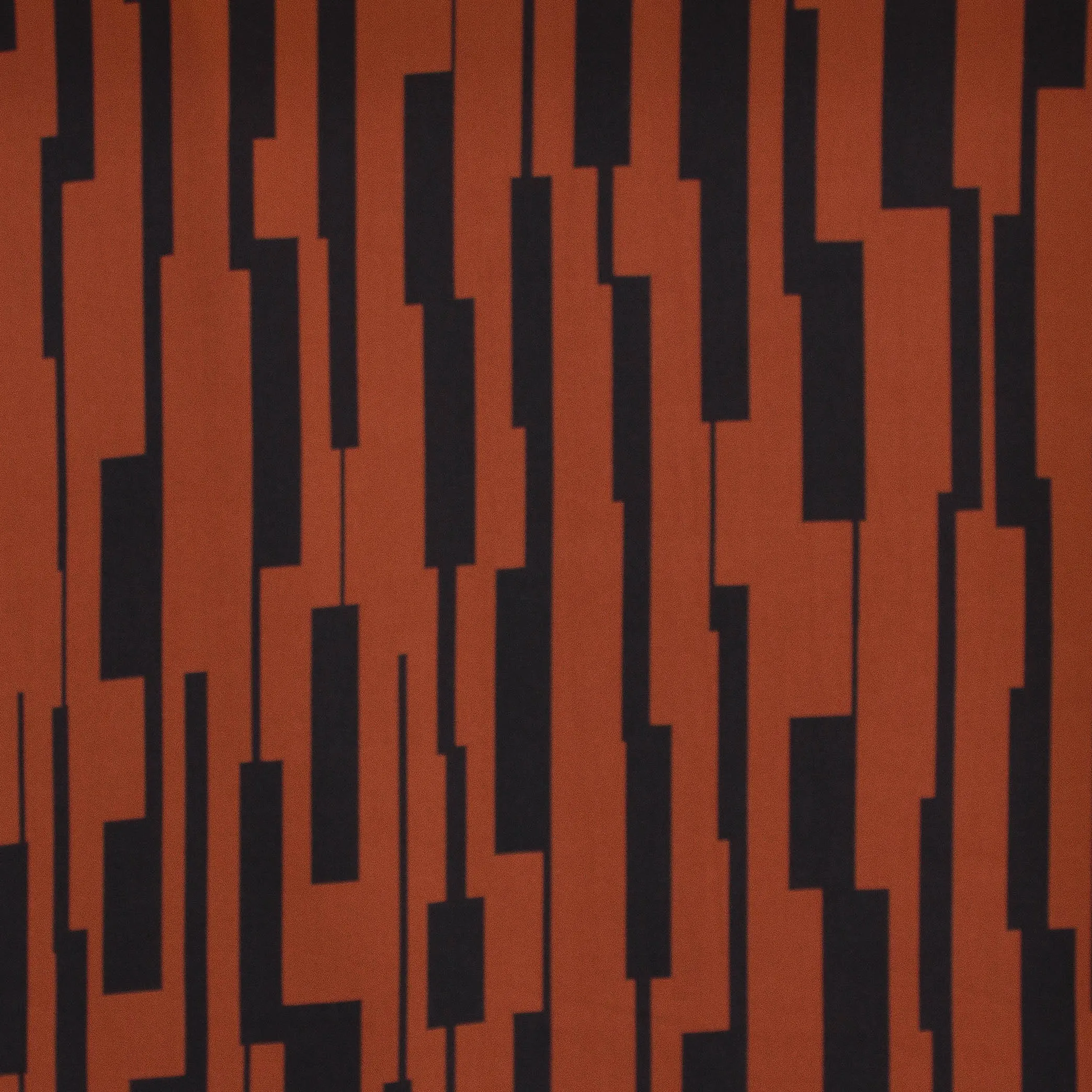 Ecoviscose bruinkleurig met pianostructuur - Mind the maker